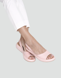 Orthopedic wedge sandals with open toes