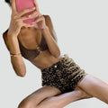 Trendy women's shorts with a pattern and comfortable fit for every occasion