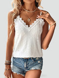 Trendy women's top with lace and straps for every occasion