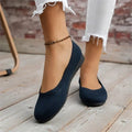 Ballerines confortables pour femme en maille, faciles à enfiler au quotidien