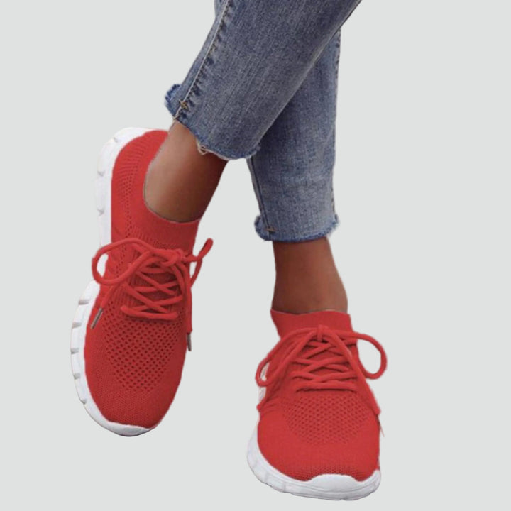 Women's lightweight mesh walking sneakers