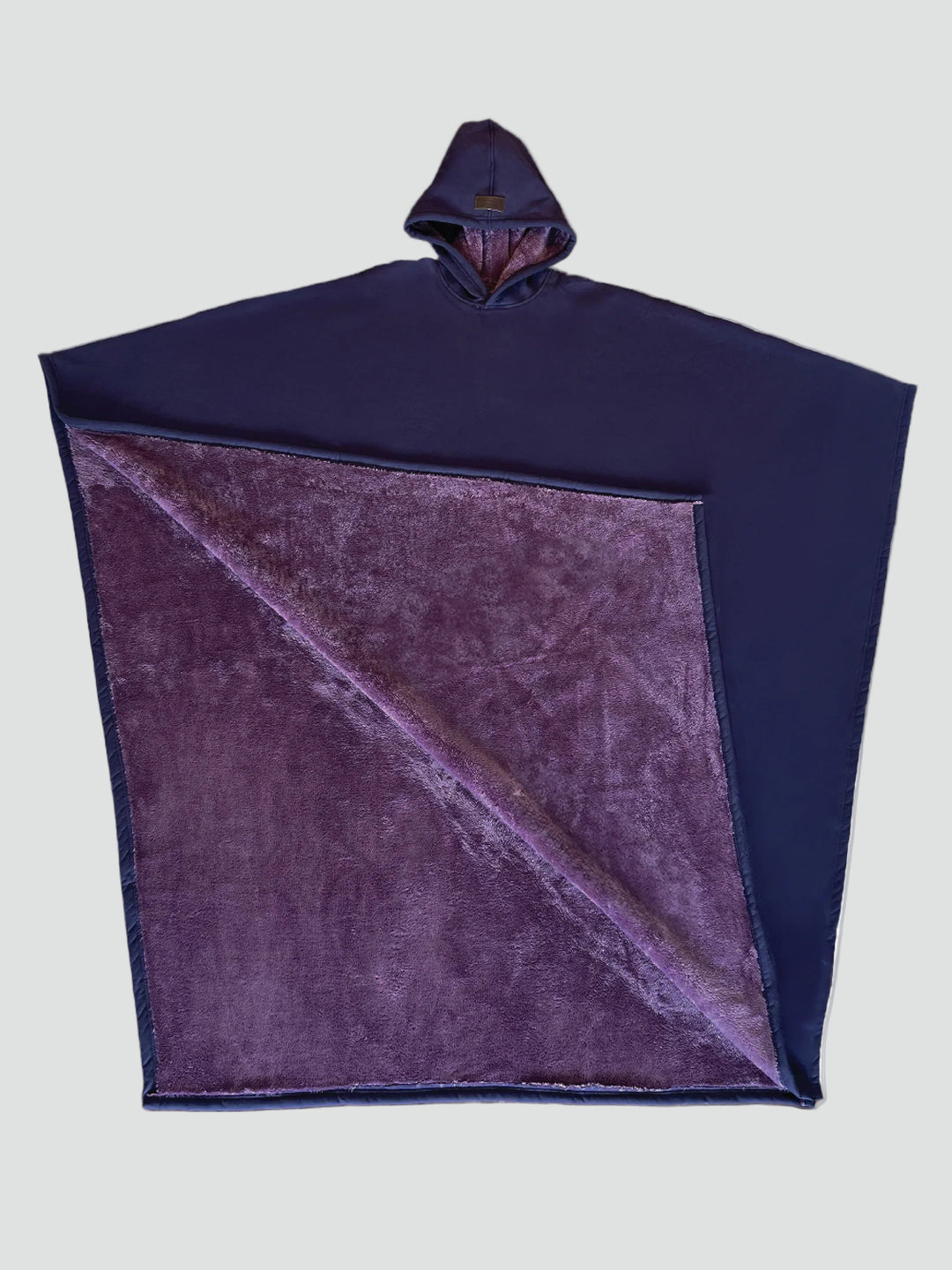 Przytulna oversize koc-bluza z kapturem typu hoodie blanket