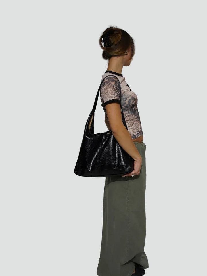 Damska torebka hobo na ramię shopper