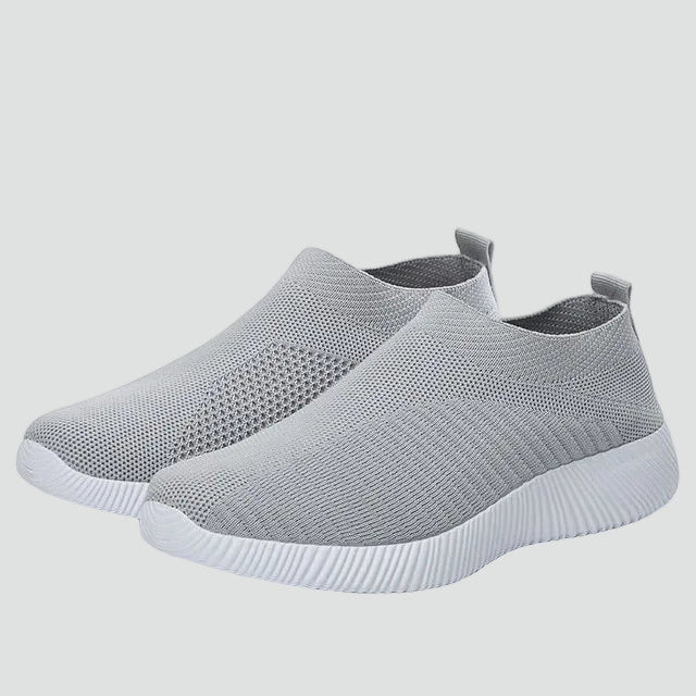 Damskie wsuwane sneakersy ortopedyczne z brokatem i amortyzacją