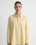 Striped women's shirt loose everyday fit