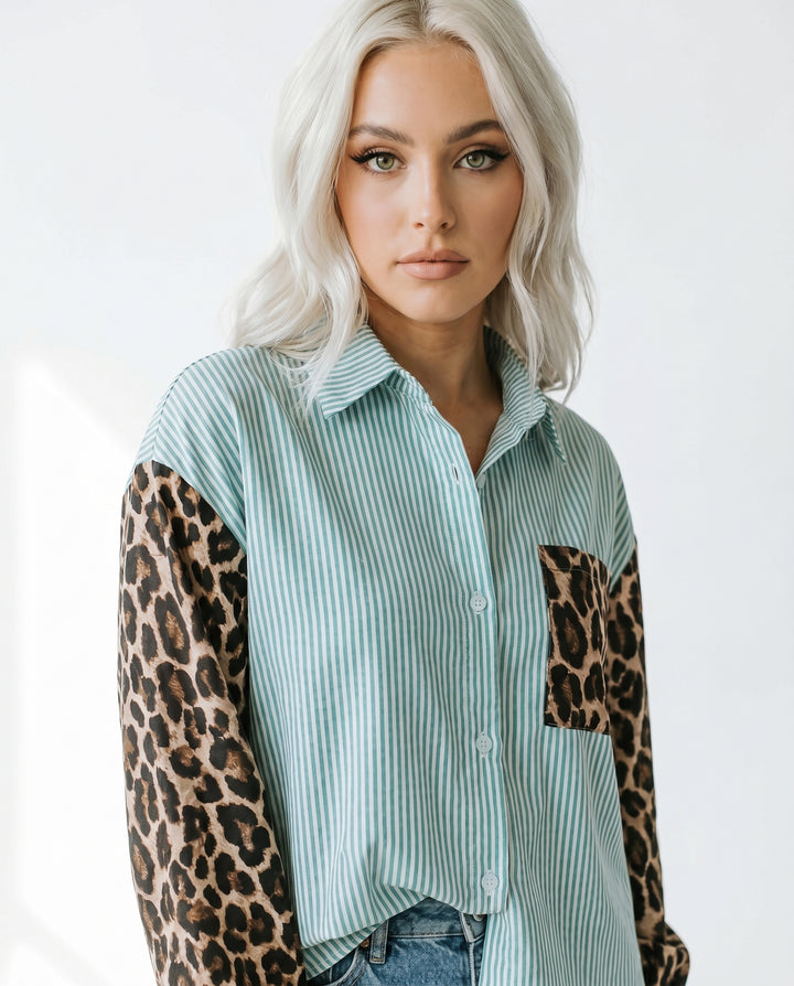 megan-bluzka-z-wzorem-zielony-1
