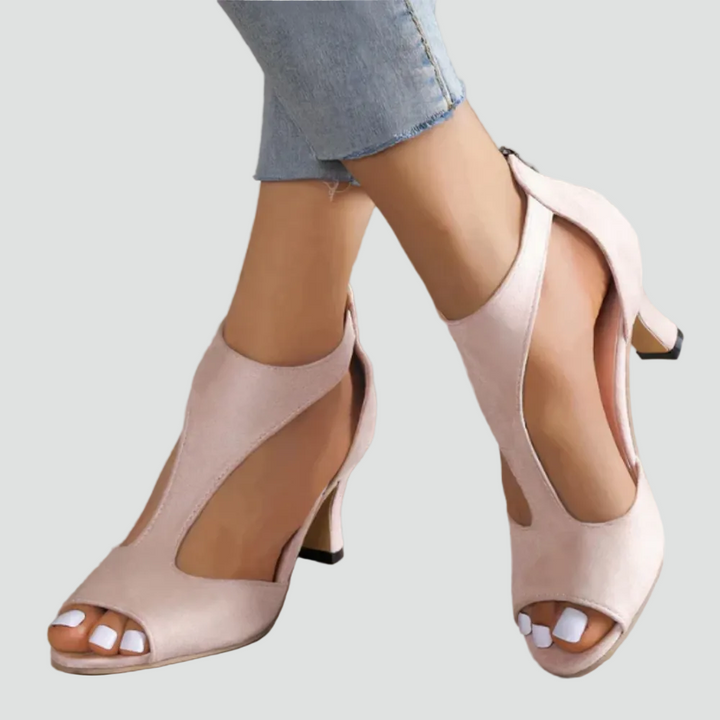 Damskie sandały ortopedyczne na obcasie z wygodnym krojem