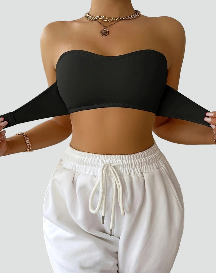 Sportbeha voor dames met antislipband