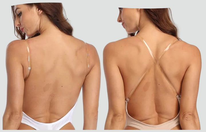 Shaping women's bodysuit slimming with deep neckline