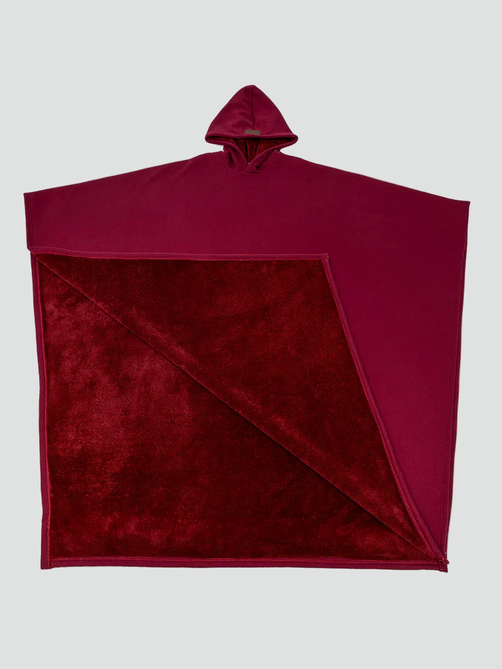 Przytulna oversize koc-bluza z kapturem typu hoodie blanket