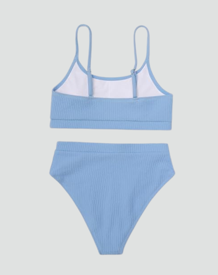 Stylowy Damski Bikini z Teksturą
