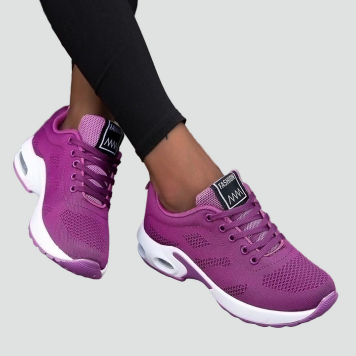 Women's Sports Shoes Sneakers Lightweight Mesh Cushioning Fitness