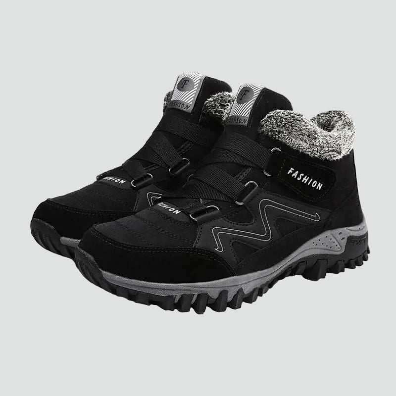 Ciepłe damskie buty zimowe ortopedyczne na śnieg