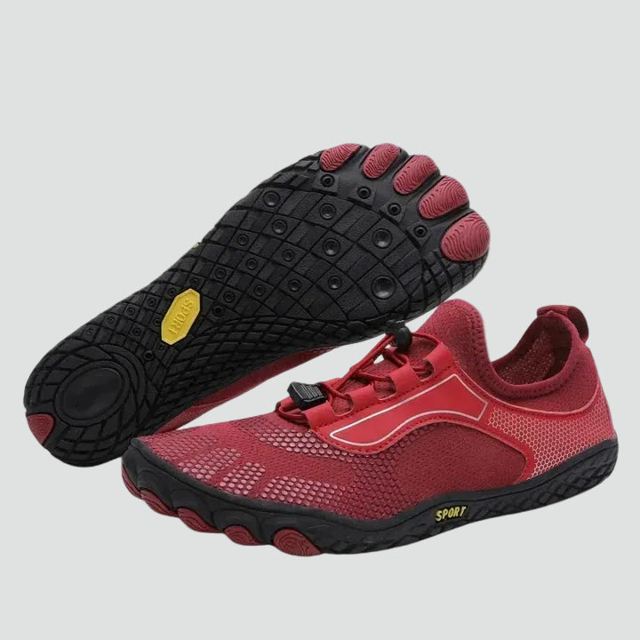 Lightweight unisex water shoes with breathable mesh