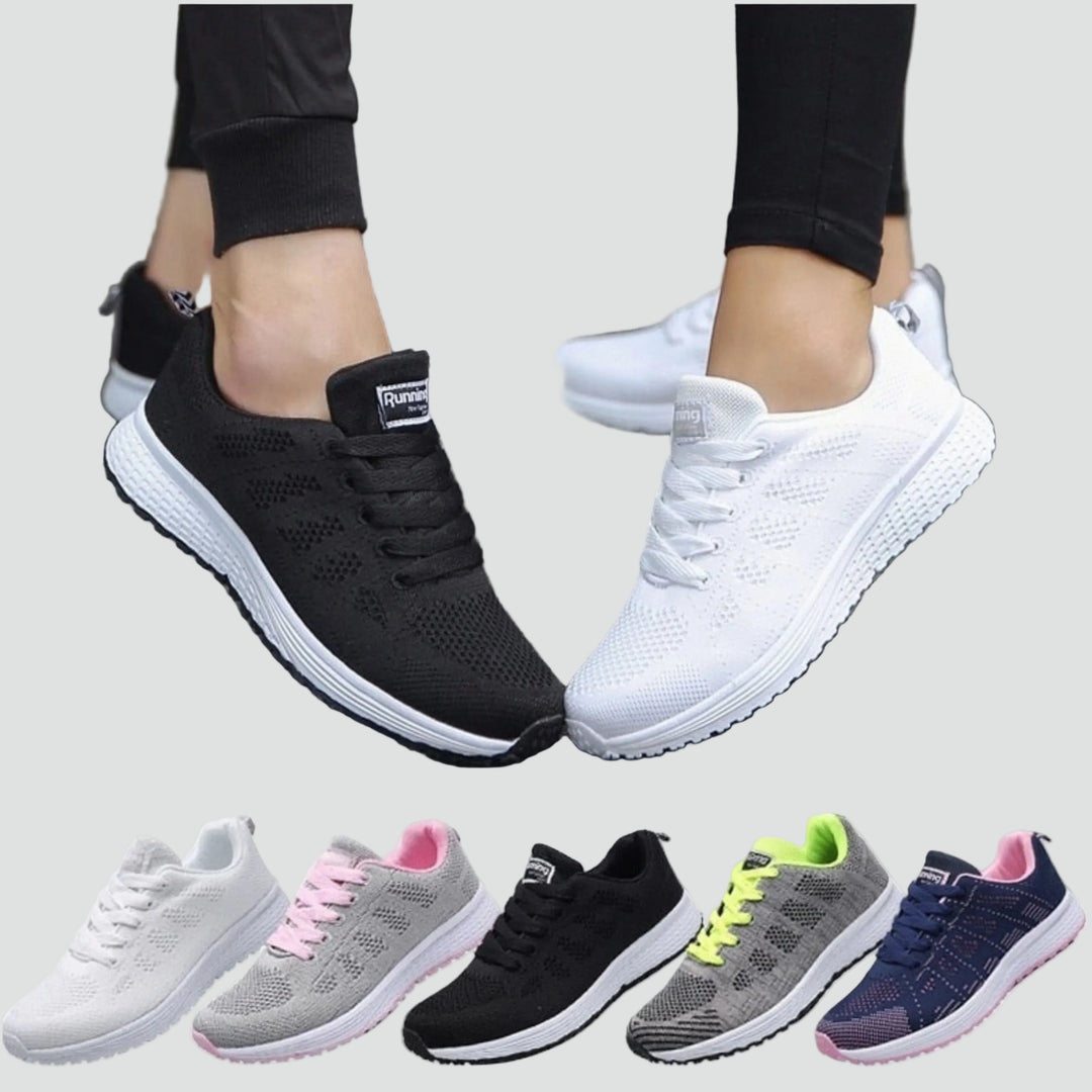 Sport mesh walking sneakers for women