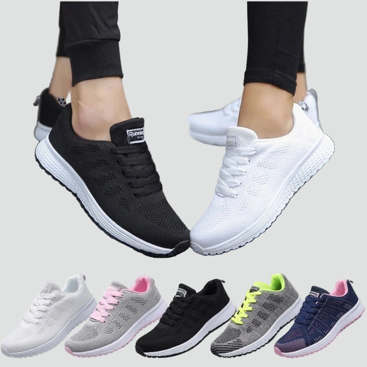 Sport mesh walking sneakers for women