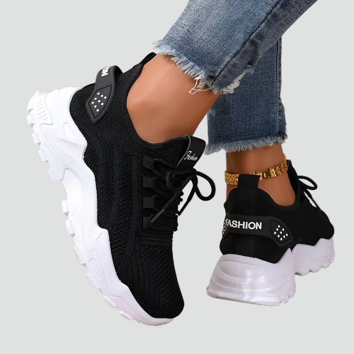 Women's lightweight mesh sneakers for everyday comfortable walking