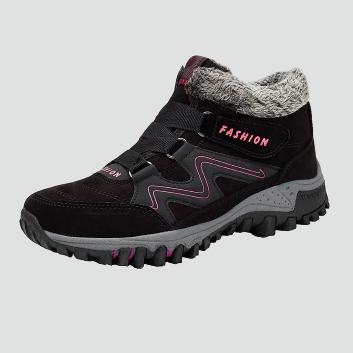 Ciepłe damskie buty zimowe ortopedyczne na śnieg