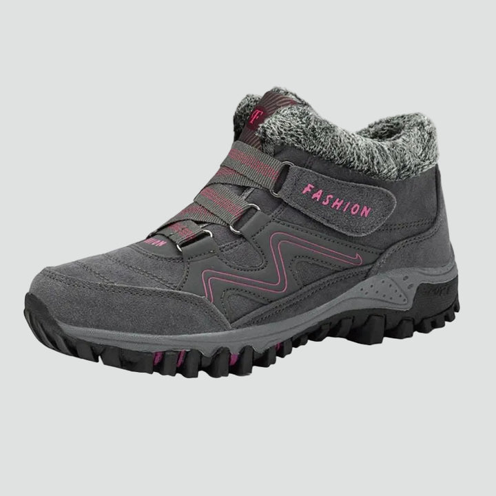 Ciepłe damskie buty zimowe ortopedyczne na śnieg