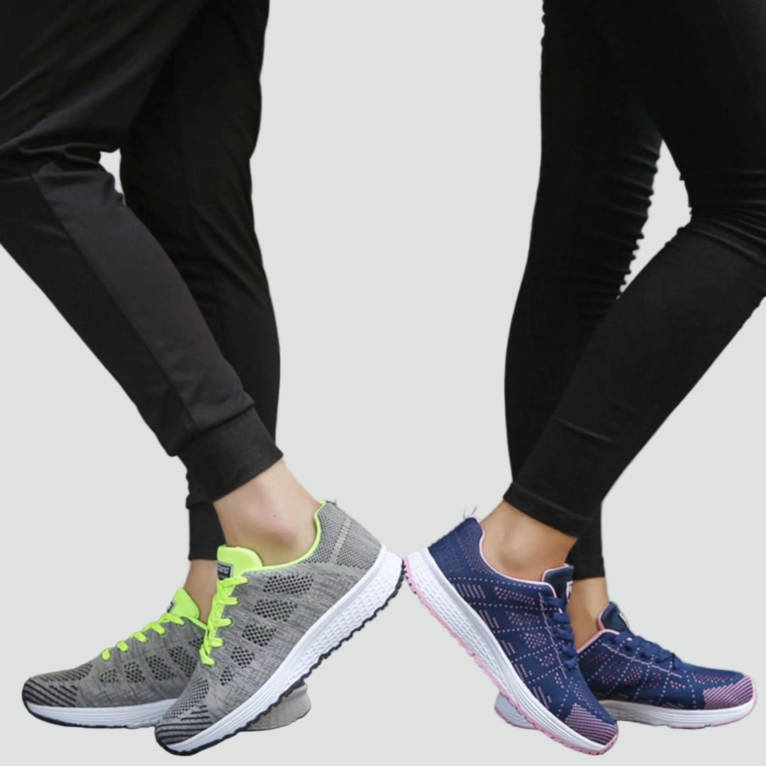 Sport mesh walking sneakers for women