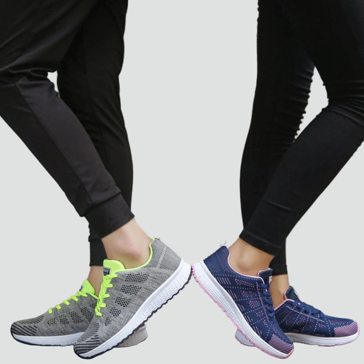 Sport mesh walking sneakers for women