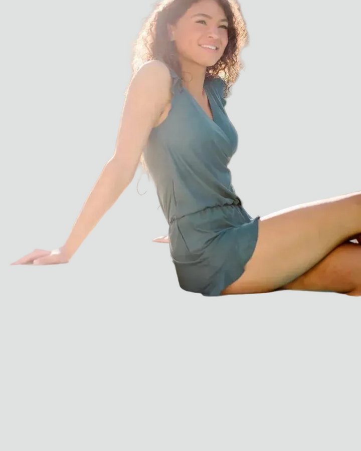 Modelujące damskie jednoczęściowe badpak z wbudowanym biustonoszem