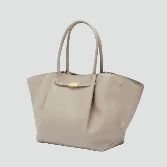 Duża elegancka torebka shopper damska do pracy