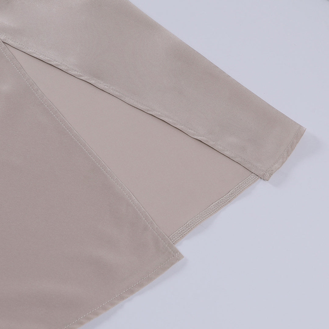 Elegancka długa sukienka koktajlowa wieczorowa z rozcięciem