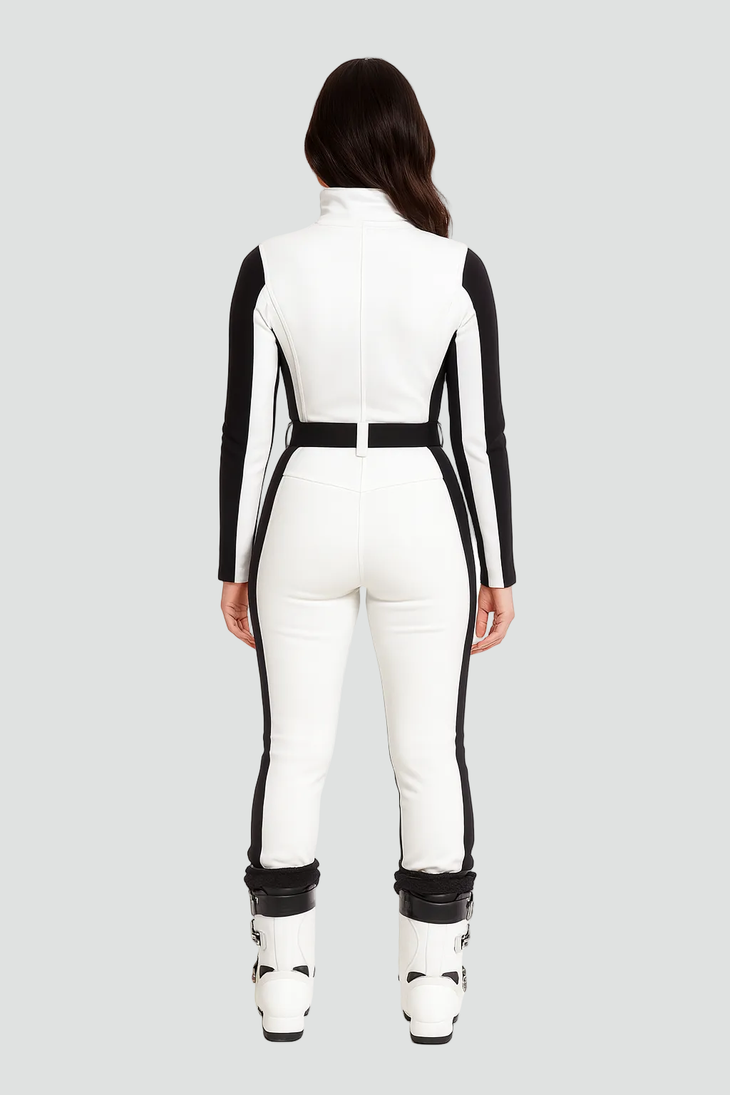 Stylowy damski kombinezon narciarski z wodoodpornym wykończeniem