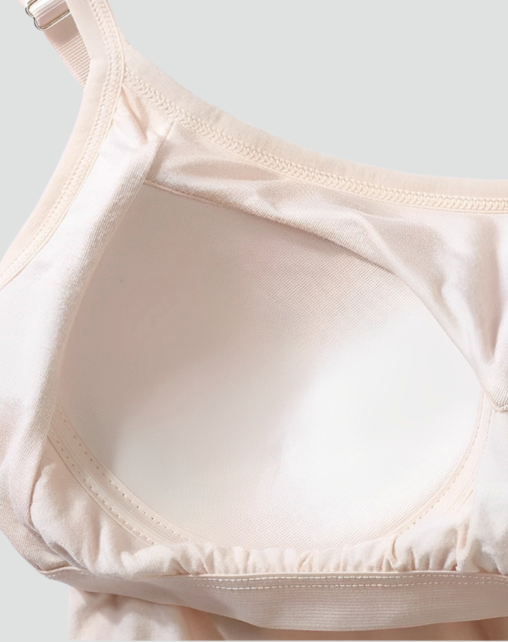Comfortable women's camisole with built-in bra
