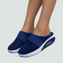 Women's orthopedic shoes with breathable mesh and cushioning