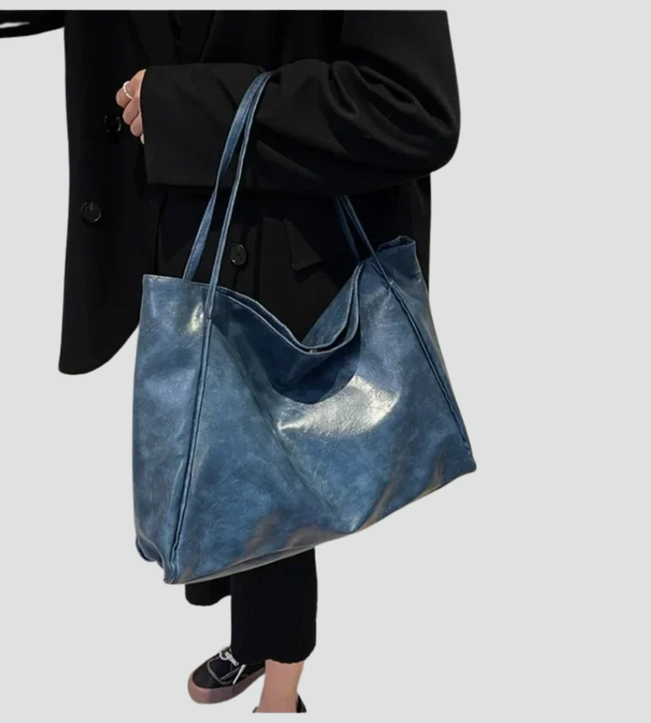 Duża damska torebka shopper na ramię pojemna