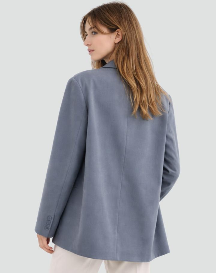 Elegancka damska marynarka oversize na każdą okazję