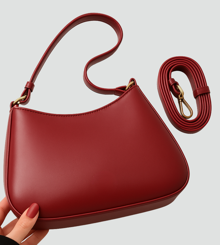 Elegancka mała damska torebka na ramię listonoszka