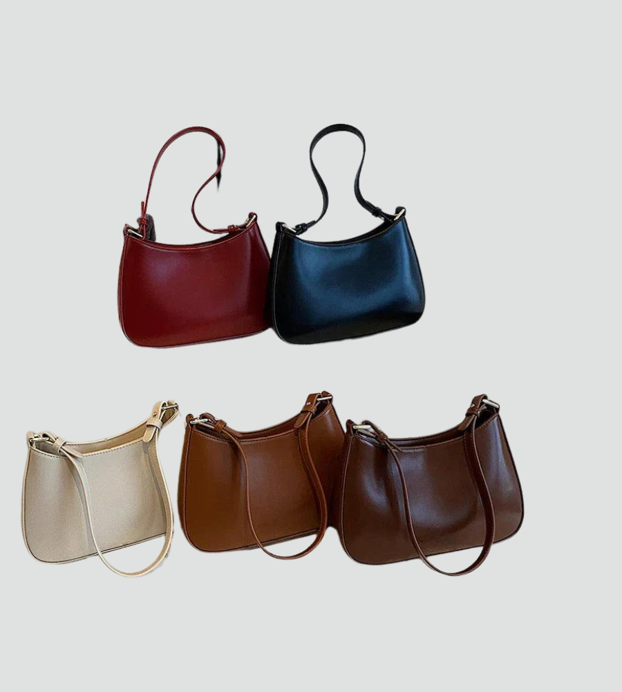 Elegancka mała damska torebka na ramię listonoszka