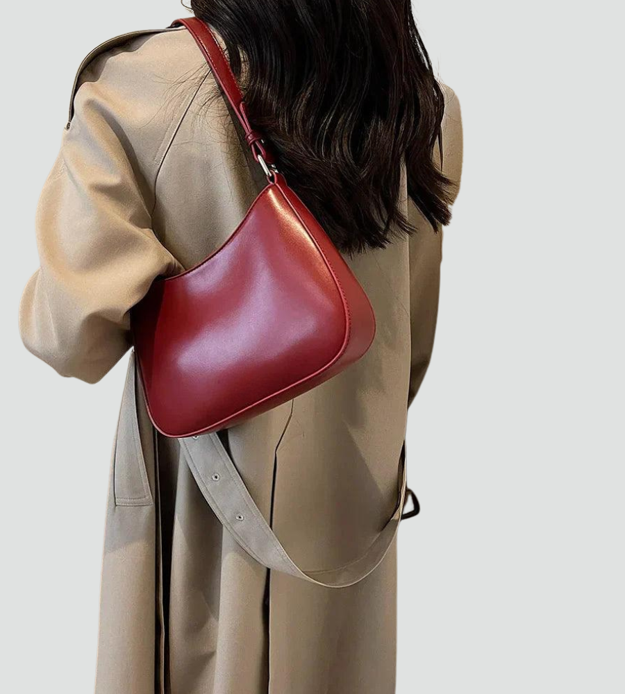 Elegancka mała damska torebka na ramię listonoszka