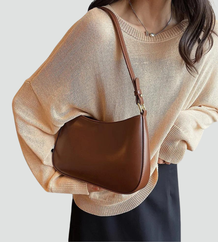 Elegancka mała damska torebka na ramię listonoszka