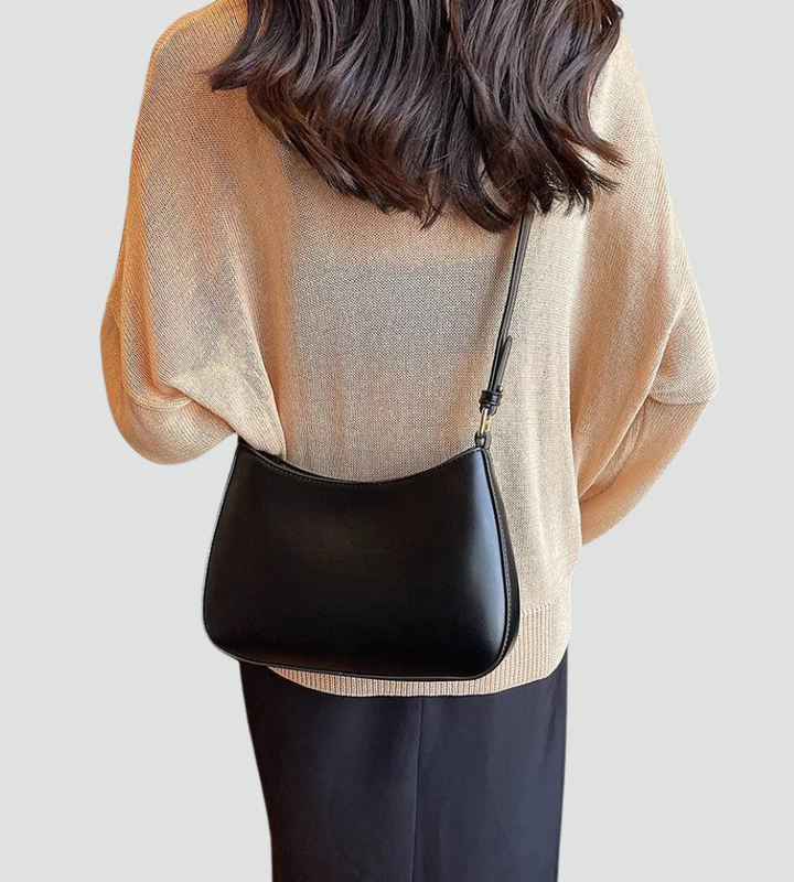 Elegancka mała damska torebka na ramię listonoszka