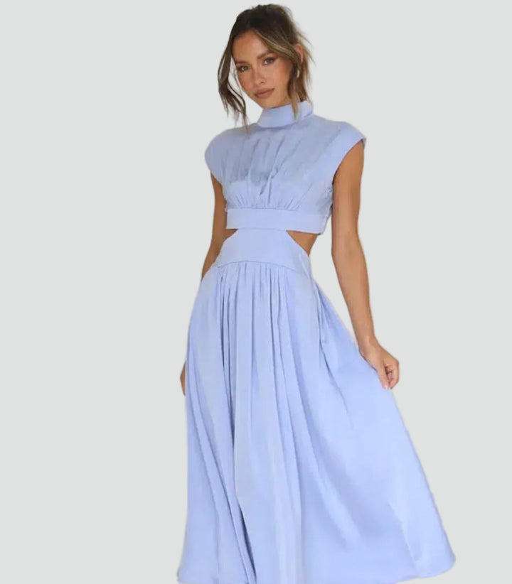 Damesjurk Maxi Met Openingen Elegant Bruiloft Modern