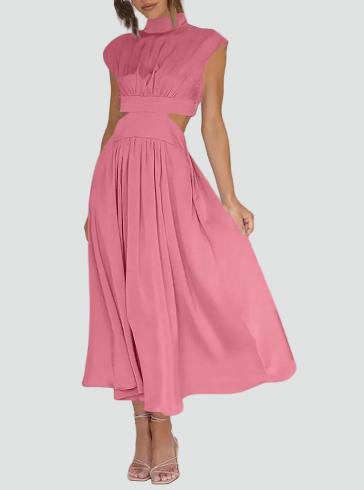Damesjurk Maxi Met Openingen Elegant Bruiloft Modern