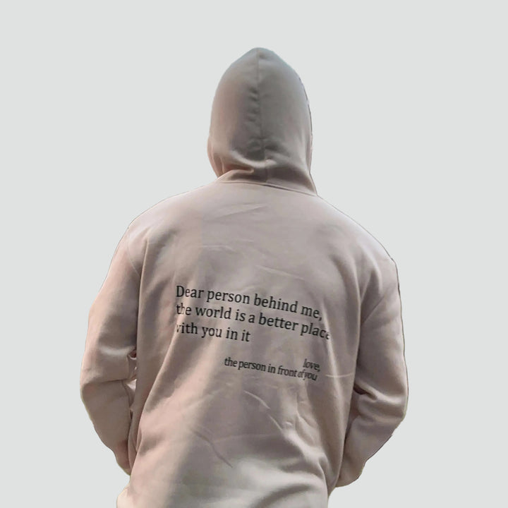 Sweat-shirt ample unisexe à capuche avec cordon pour un usage quotidien