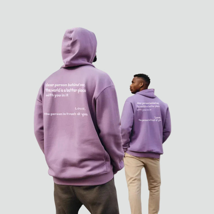 Sweat-shirt ample unisexe à capuche avec cordon pour un usage quotidien
