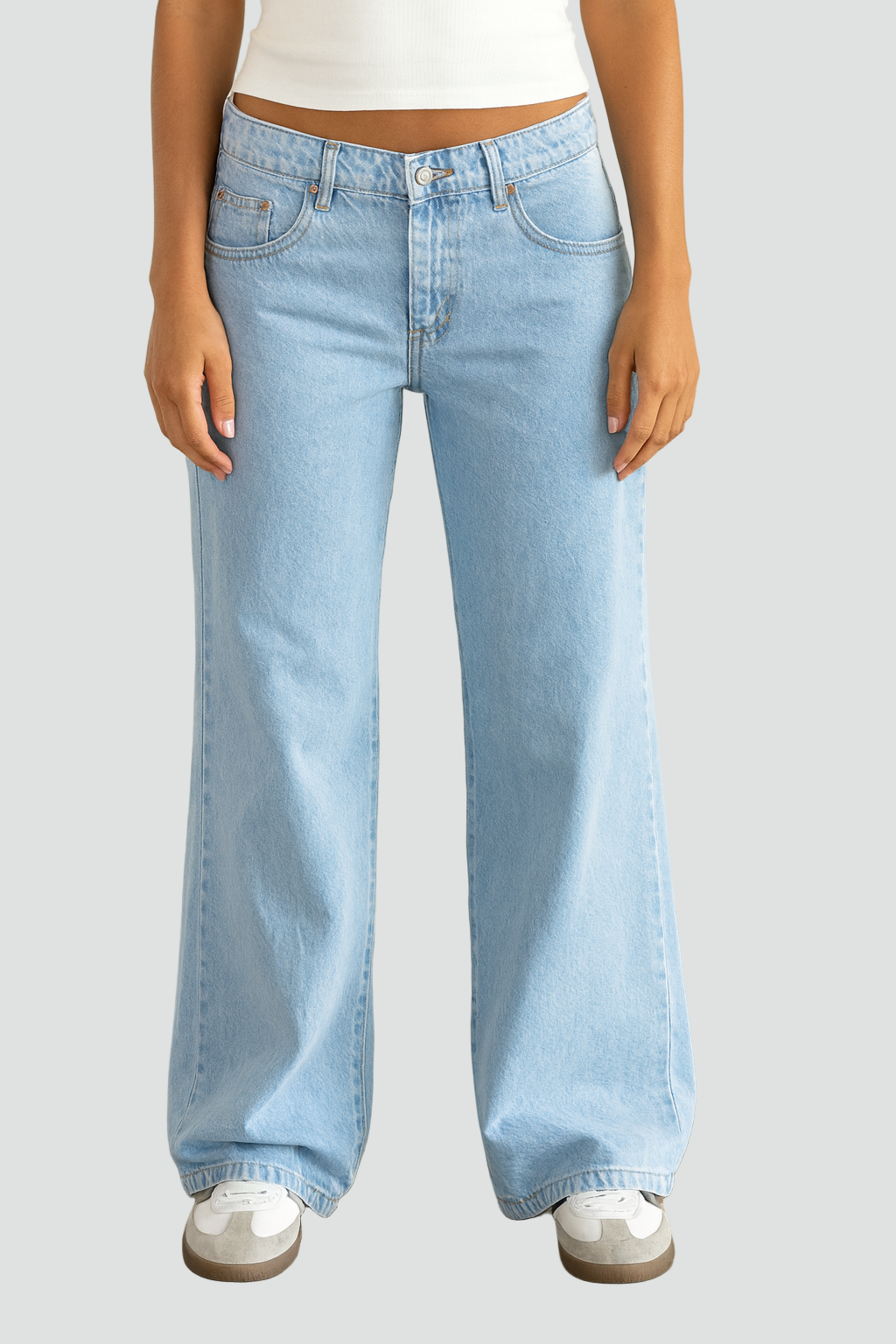 Niebieski dżinsowy / XL