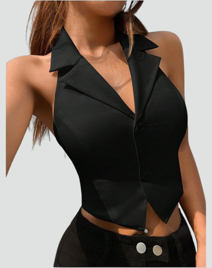 Women's Vest Tailored Elegant Suit Formal