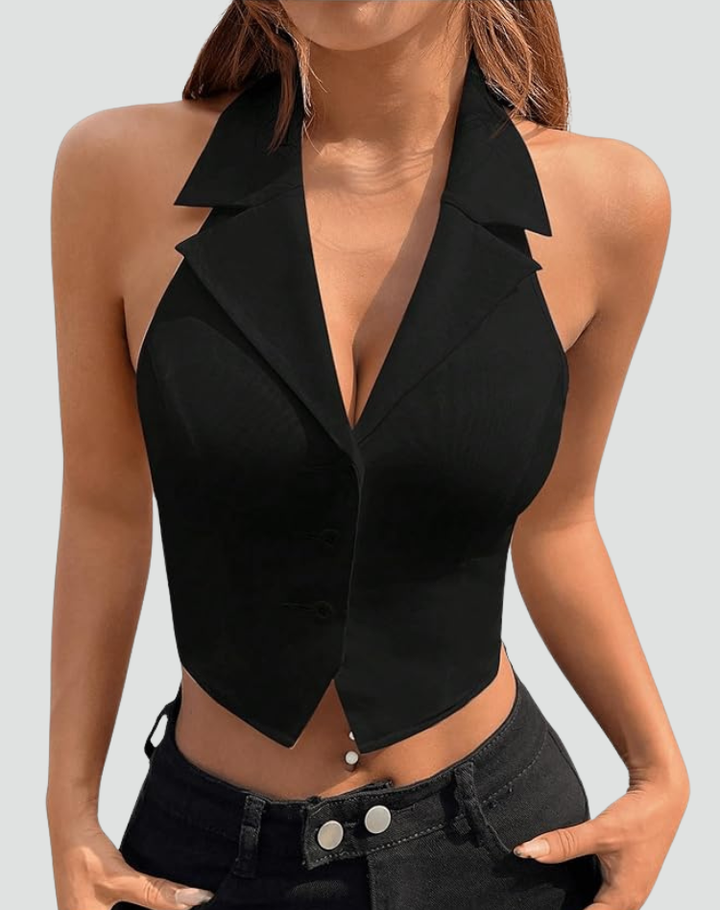 Women's Vest Tailored Elegant Suit Formal