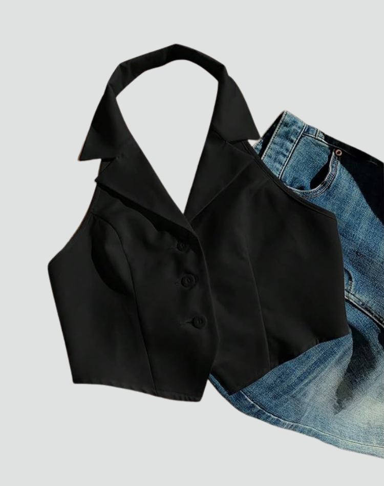 Women's Vest Tailored Elegant Suit Formal