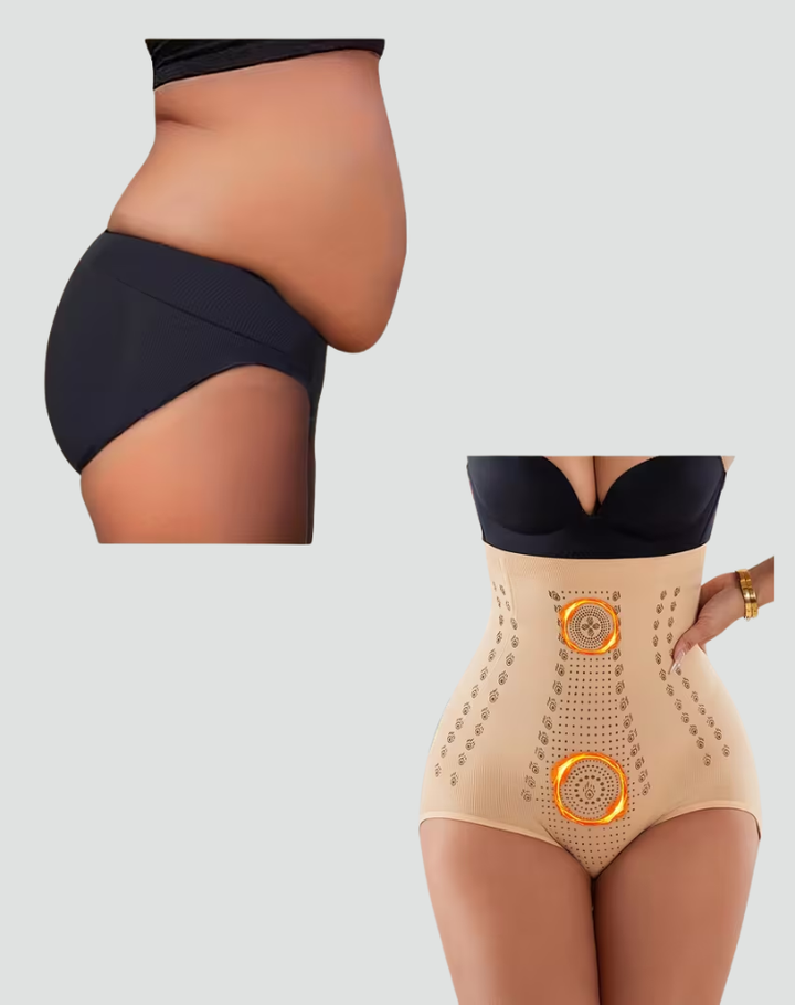 High-waisted shaping panties with a slimming effect