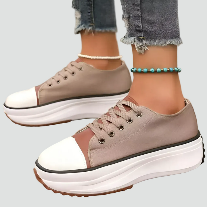 Orthopedic platform sneakers for women