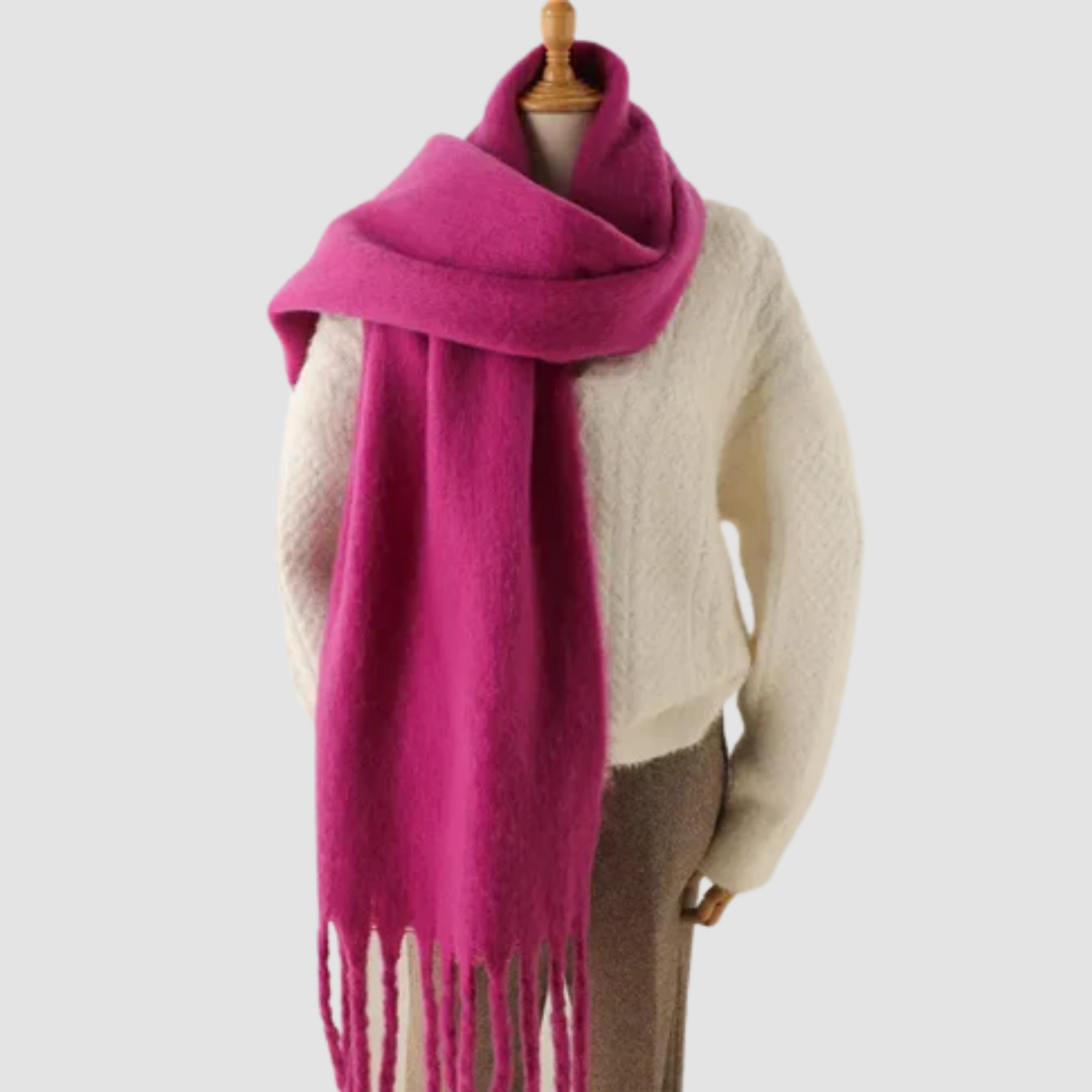 Kasztanowy brąz / 240cm x 38cm