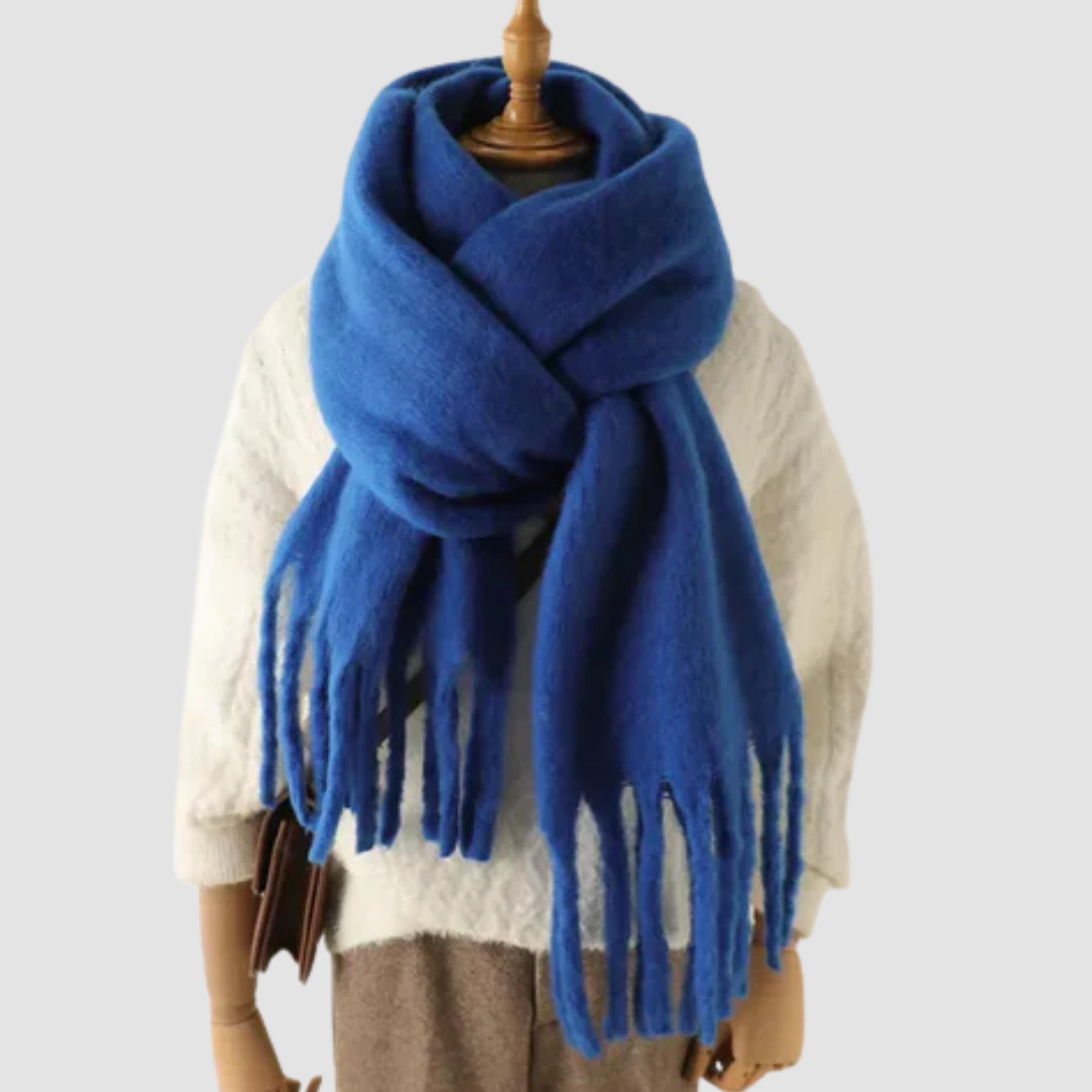 Królewski błękit / 240cm x 38cm